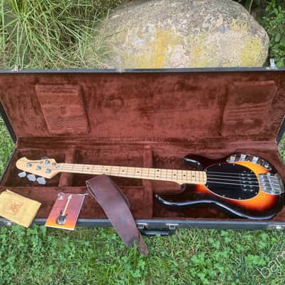 1983 Music Man Stingray Bass - Sunburst- Pre Ernie Ball Fender Era - OHSC image 18