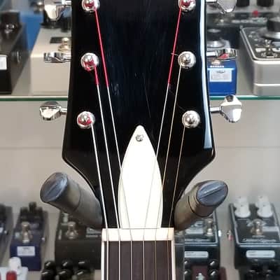 used Silvertone 1446 Semi-Hollow Guitar, Very Good Condition with Gig Bag image 6
