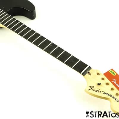 Fender American Jim Root Stratocaster Strat BODY + NECK Mahogany Ebony Black image 6