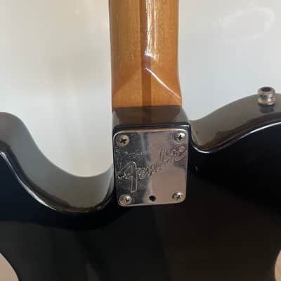 Fender Telecaster with Maple Fretboard 1980 - 1982 - Black image 2