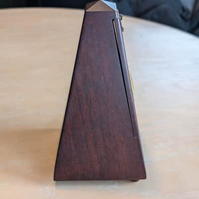 Vintage Wittner Wooden Pyramid Metronome Made in Germany 1968 - Mahogany 1960s image 7