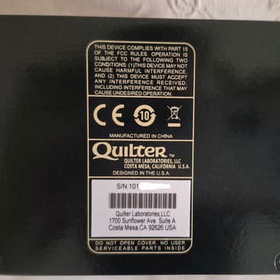 Quilter Interblock 45 45-Watt Guitar Head Pedal 2018 - Black image 5