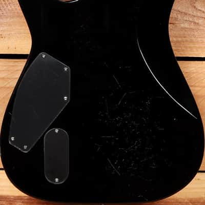 ESP JEFF HANNEMAN LTD JH600 Slayer Signature Axe Black w/ Dagger Inlays 10518 image 7