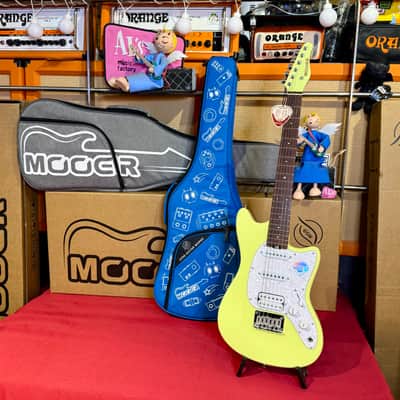 Mooer Guitars MLT10 (Travel/ Short Scale) CANDY YELLOW 2025 Super Light 2,5Kg image 2