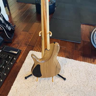 S. Martyn 32" Scale, 6-String Headless Bass Guitar 2010-2020 Natural image 6