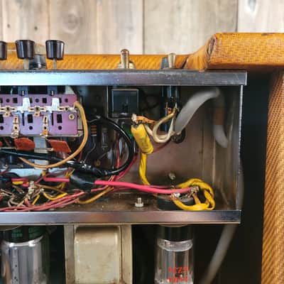 Gibson GA-80 Vari-tone Robin Trower Owned? Tweed Guitar Amp 1959 - Tweed image 22