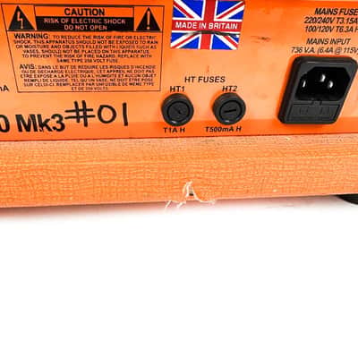Orange AD200 Bass MK3 200-Watt Bass Amp Head 2003 - 2023 - Orange image 5