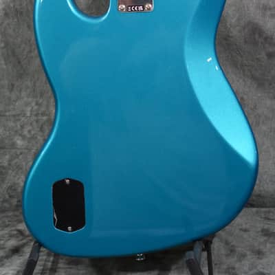 Squier Classic Vibe Active '70s Jazz Bass 5-String Ocean Turquoise w/ FREE Same Day Shipping image 4