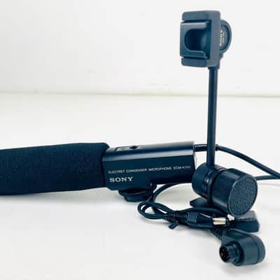 Sony ECM-K100 Electret Condenser Video Camera Microphone Full set with case image 4