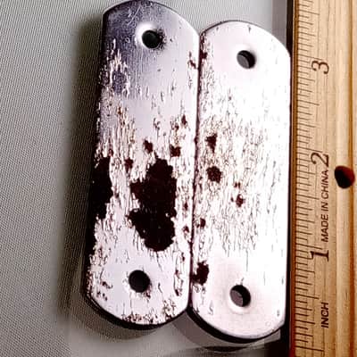 Rail Mount Washer Spacers 2.5"Hole Spacing Ludwig USA/MIJ Chrome Bass Drum Parts image 2