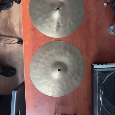 Sabian 14" HHX Manhattan Jazz Hi-Hat Cymbals (Pair) 2001 - 2019 - Natural image 2