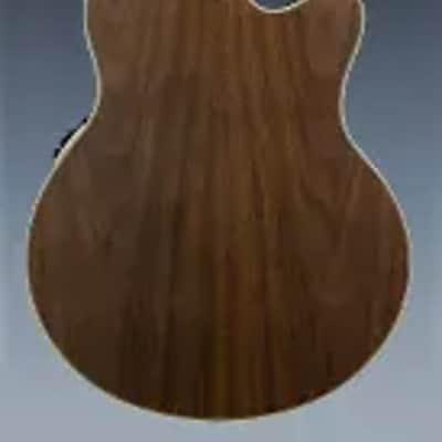 Warwick RockBass Alien Deluxe Hybrid Thinline, Lefthand, 4-String - Natural Transparent Satin image 9