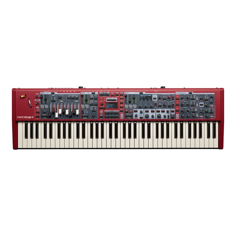 Nord Stage 4 Compact 73-key Semi-Weighted Waterfall Triple Sensor Keybed Aftertouch Physical Drawbars image 1