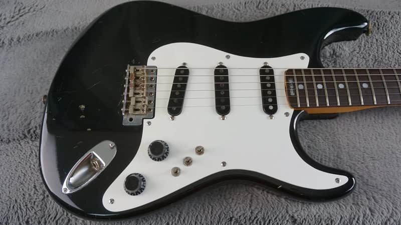 Aria Pro II Strikin' Sound S-Style Japan Black | Reverb
