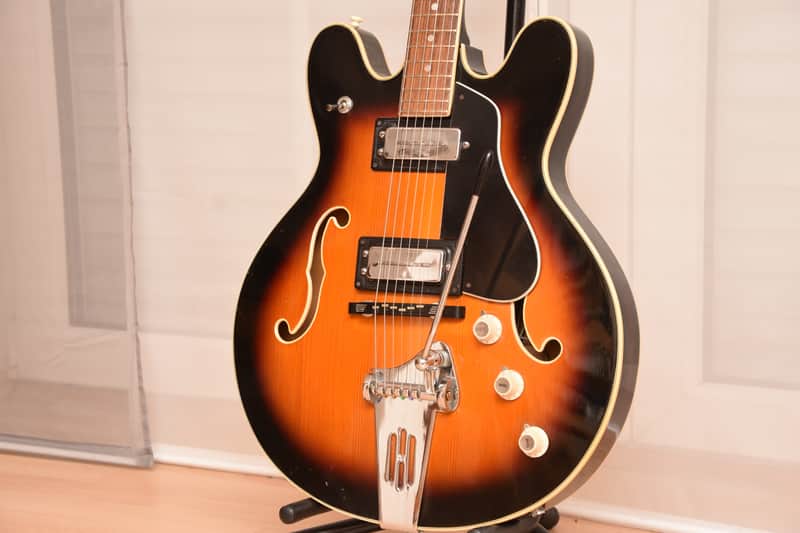 Höfner 4572 Verythin – 1969 German Vintage Thinline Archtop Guitar / Gitarre image 1