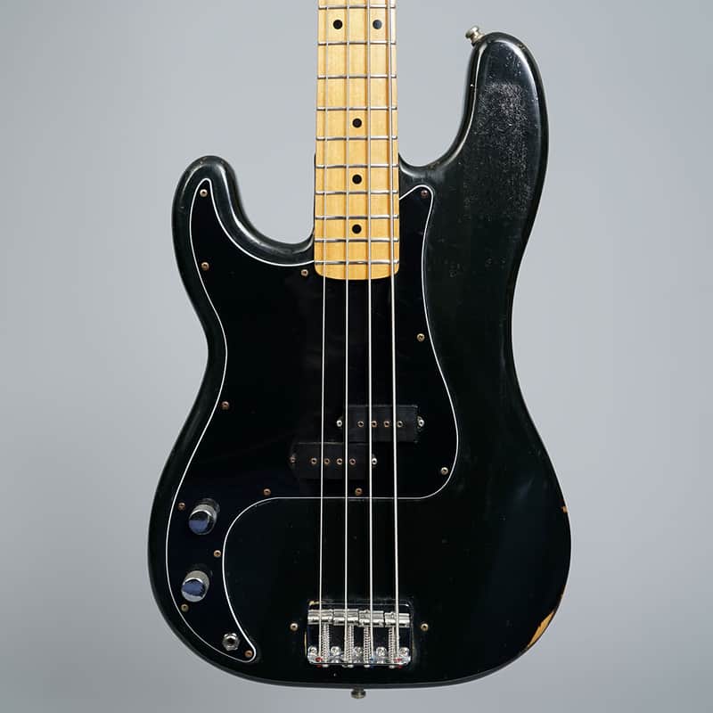 Fender Precision Bass Left Handed 1977 - Black - Very Good