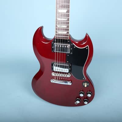1990 Gibson SG Standard Mahogany Cherry 62 Reissue image 4
