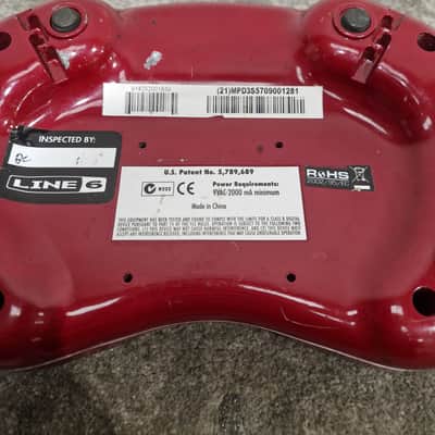 Line 6 POD - Guitar Processor - Red - Fair image 11