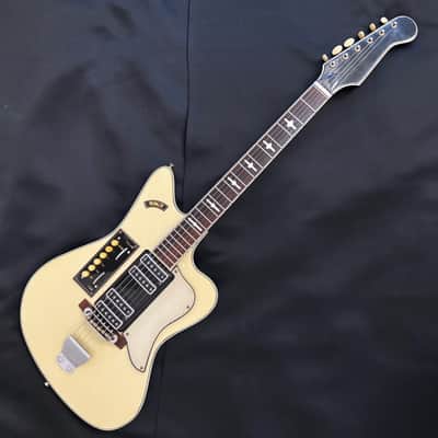 Eko Ekomaster 400 Offset Guitar - Four Pickups, Cool Knobs - All Original - Modern Faux Tweed Case - 1961 image 2