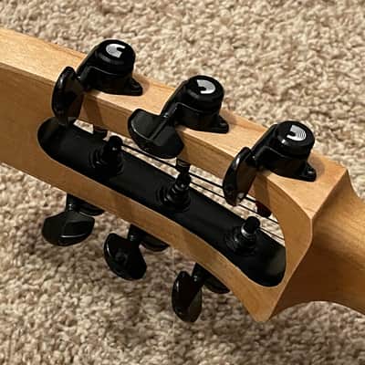 RARE TogaMan GuitarViol bowed guitar thinline acoustic with hard case Baggs pickup incredibow rosin image 8