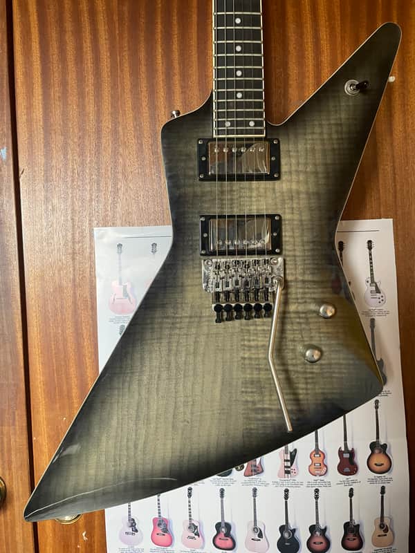 Epiphone Brendon Small Ghosthorse Explorer 2021 - 2025 - Galaktikon Burst image 1