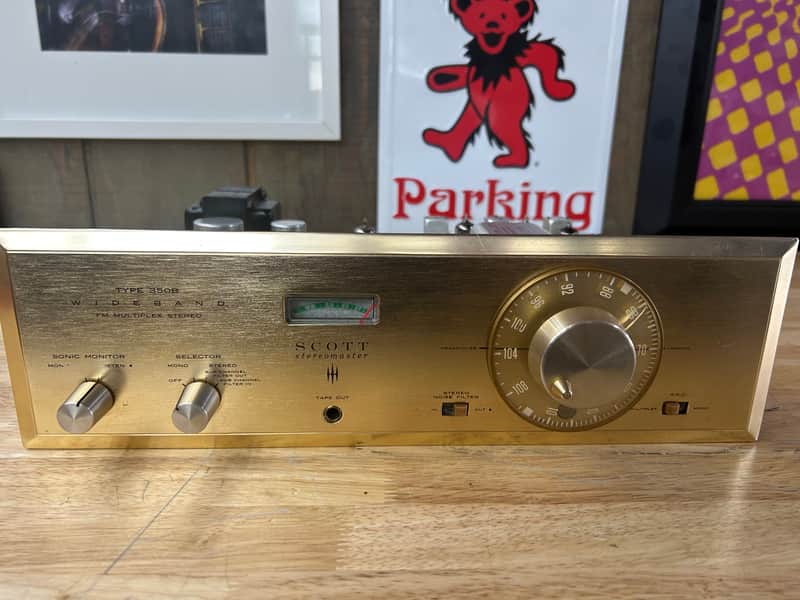 H.H. Scott Type 350B FM Multiplex Stereo Immaculate Condition Fully Tested image 1
