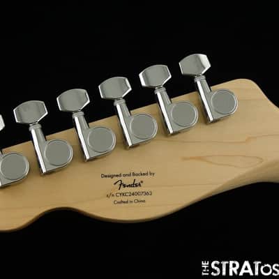Fender Squier Affinity Series Telecaster Thinline NECK + TUNERS Tele Laurel image 6