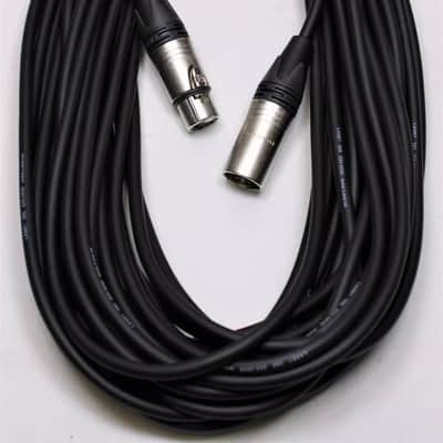 LASE 50 Ft Microphone Cable W/ NEUTRIK NC3MXX 3-Pin XLR Male to NC3FXXX Female image 2