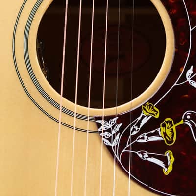 Gibson Hummingbird Original Acoustic/Electric Guitar - Antique Natural with Hardshell Case image 11