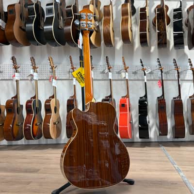 Fender FA-450CE Acoustic Bass - Laurel Fingerboard, 3-Color Sunburst, Used image 7