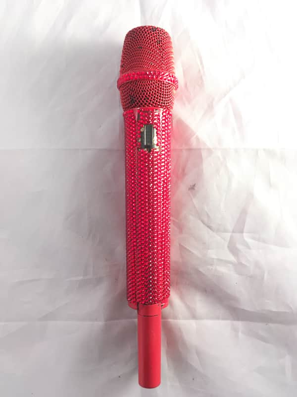 Sennheiser SKM 5200 Handheld Wireless microphone 2000's Custom Red Crystal ME 5005 capsule & B5000 image 1