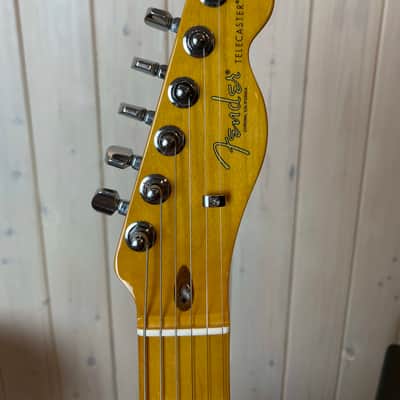 Fender Limited Edition American Pro II Tele Thinline MN 2024 - Transparent Shell Pink image 4