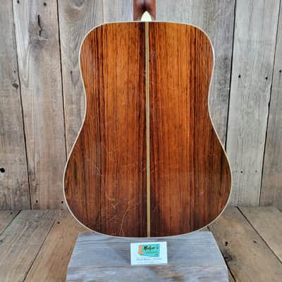 Martin D-28 Herringbone (HD-28) 1946 No Cracks, original finish, fresh neck reset and refret- Natural image 3