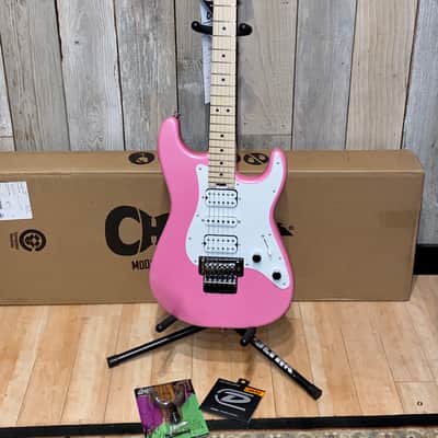 Charvel Pro-Mod So-Cal Style 1 HSH FR, Platinum Pink with Maple Fingerboard , Support Small Business image 15