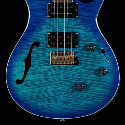 PRS SE Custom 24 Semi-Hollow Piezo Lake Blue (109) image 3