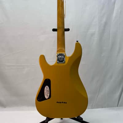 Schecter C-1 Special 2006 Electric Guitar - Vintage Gold image 4