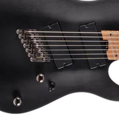 Cort KX307 7-String Multi-Scale Electric guitar- Open Pore Black image 6