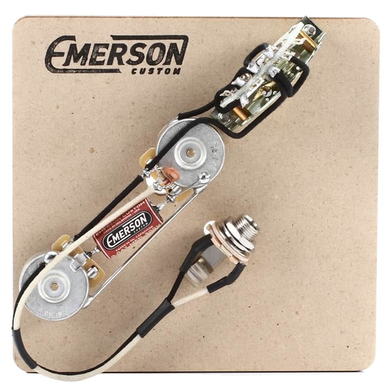 Emerson Tele Wiring Kit - 500k HH Telecaster image 1