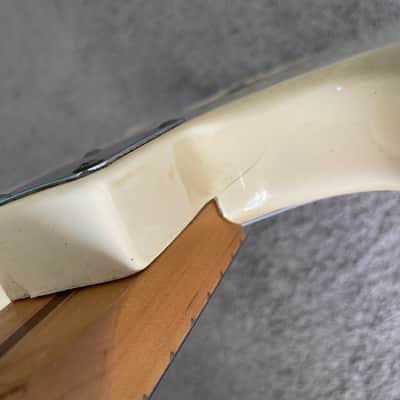 Fender Jimmie Vaughan Tex Mex Stratocaster 1996 Vintage MIM Olympic White Guitar image 13