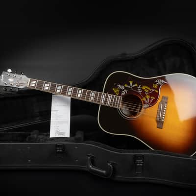 2022 Gibson Hummingbird Standard - Vintage Sunburst | All Solid USA Montana Dreadnought Acoustic Guitar L.R. Baggs Pickup | CoA OHSC image 2