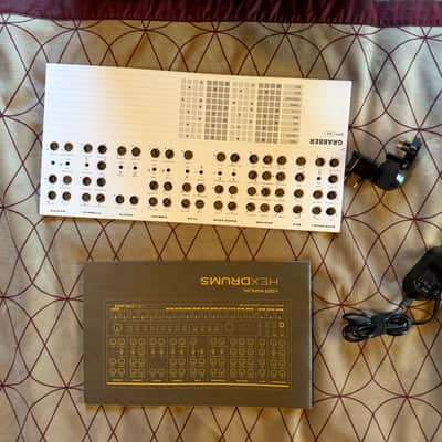 Erica Synths HexDrums 10-Voice Desktop Drum Machine 2026 - Present - Black image 3