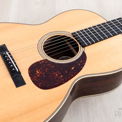 1993 Collings 0002H 12 Fret Long Scale Herringbone Acoustic Guitar, Near-Mint w/ Calton Flight Case image 7