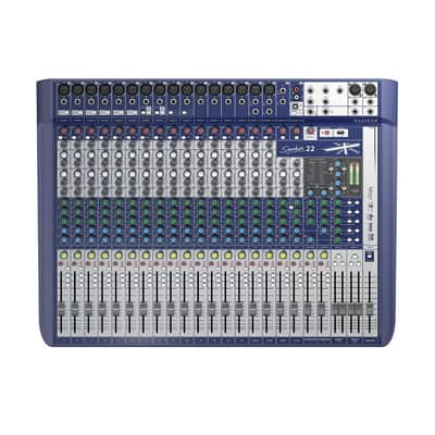 Soundcraft Signature 22 22-Channel Analog Mixer w/ Effects | Reverb