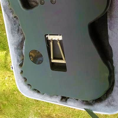 Hand carved Hembry Skull and Bones guitar for George Lynch mom, ESP, J Frog fans image 15