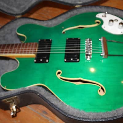 Mosrite Celebrity III Rare Translucent Green late 1960s image 20