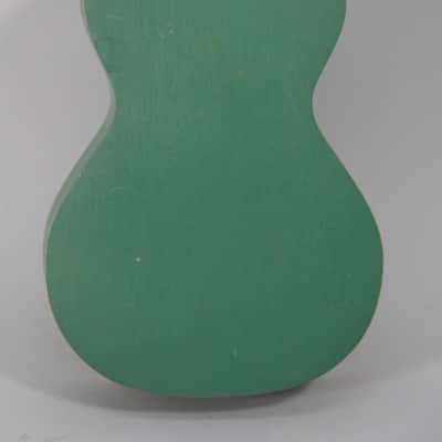 Vintage Harmony Soprano Ukulele Green Finish Island Stencil image 8