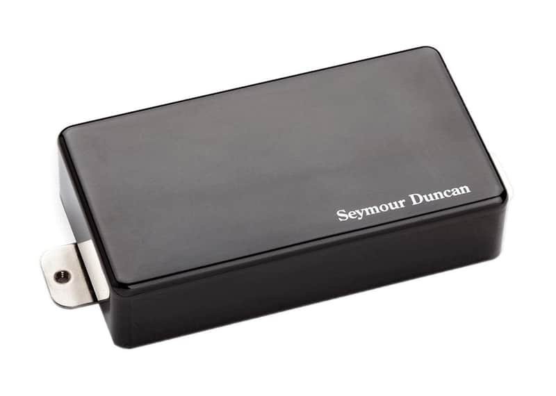 Seymour Duncan AHB-1 Blackouts Humbucker Bridge with Metal Cover BLACK CHROME image 1