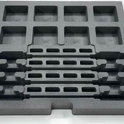 Custom Foam Insert for Rack Drawer fits 8 Shure ADXR Axient Digital PSM IEM Wireless In-Ear Bodypacks AD610 Showlink image 3