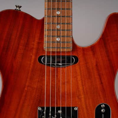 Fender American Select Carved Top Koa Telecaster 2012 - Sienna Edge Burst image 4