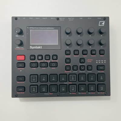 Elektron Syntakt 12 Track Drum Computer & Synthesizer 2022- Present - Black